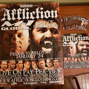 Hp🔥Affliction M-1 Global mma promo kit